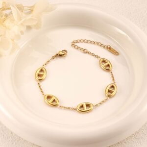 gd 261027 012 lien dore oval link bracelet 1