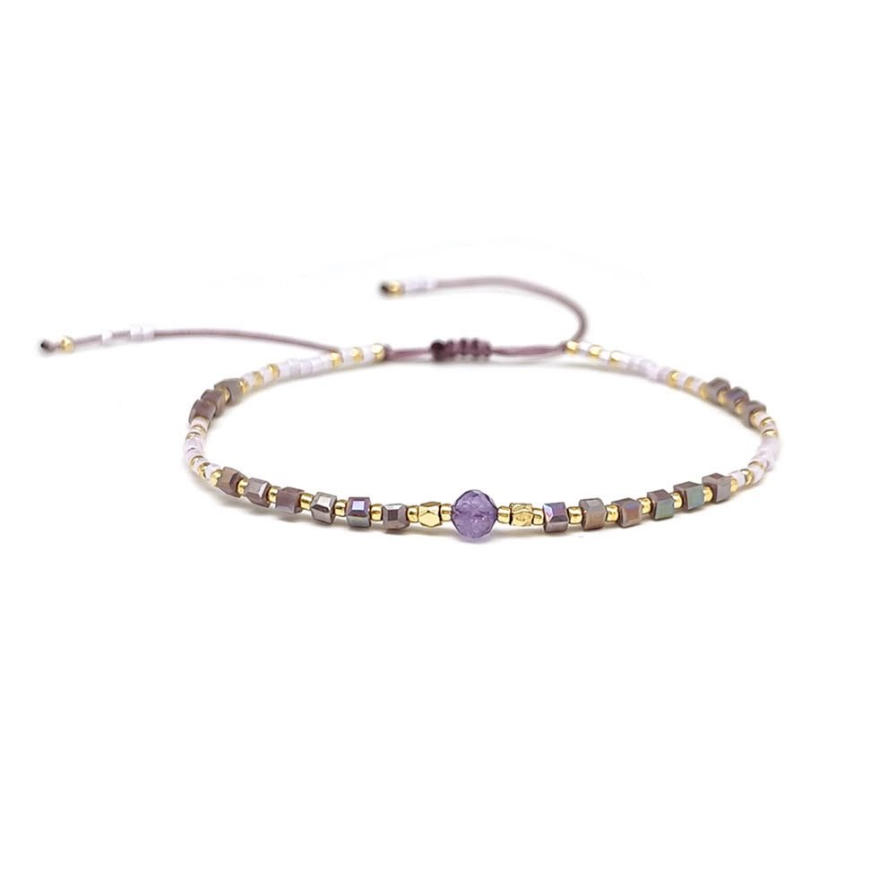 gd 261027 018 brume violette beaded bracelet 1 gd 261027 018 brume violette beaded bracelet 1